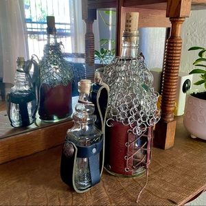 SOLD Handmade Renaissance Bottles